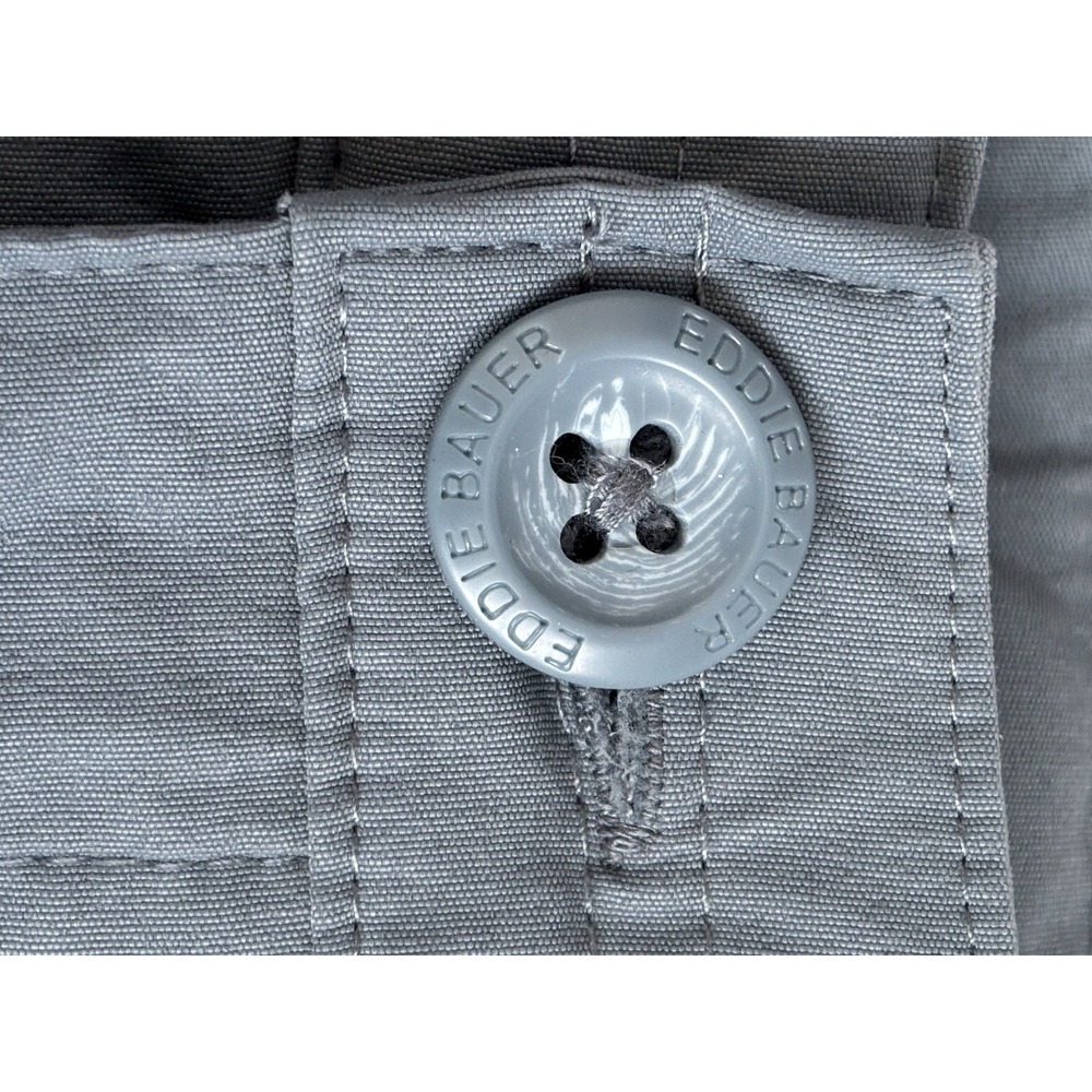 Eddie Bauer Women's Size 18 Blue Gray Activewear Outdoors Nylon Capri - Picture 5 of 14
